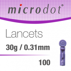 Microdot Lancets 30G x 100