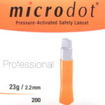 Microdot Safety Lancets Professional 23G/2.2mm