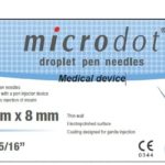 Microdot Droplet Insulin Pen Needles 31G 8mm