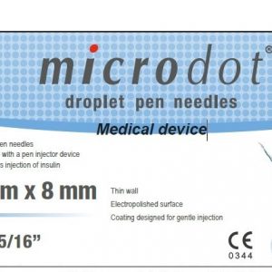 Microdot Droplet Insulin Pen Needles 31G 8mm